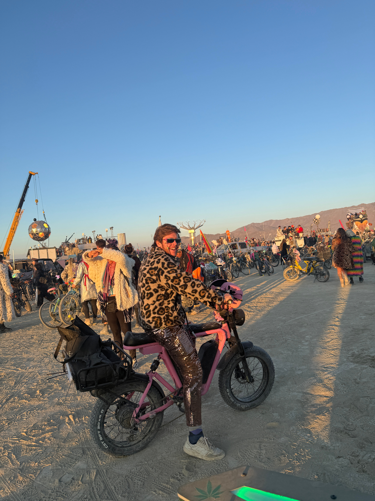 Rider on the playa